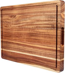 Acacia Wooden Chopping Board Large Wood Cutting Board End Grain Chess Butcher Block