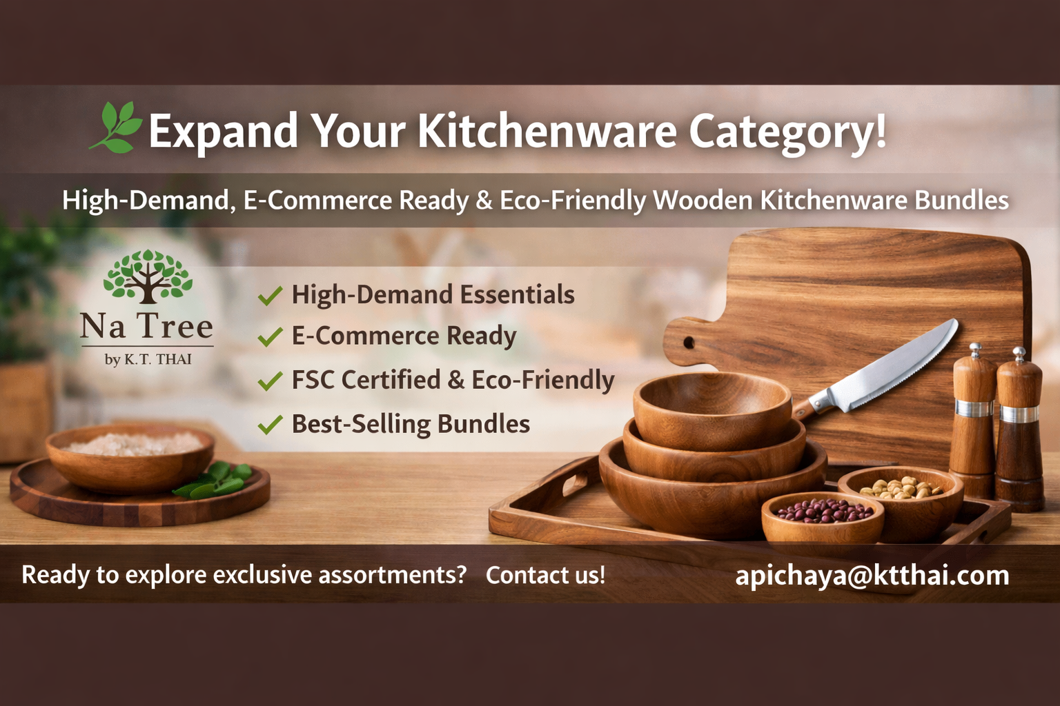 Why Thailand is the World's Leading Wooden Kitchenware Manufacturing Hub