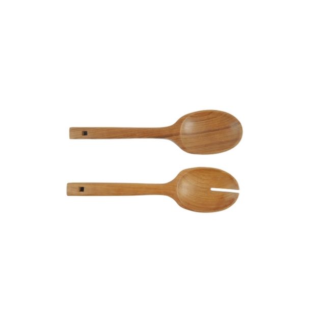 Wooden Spoon & Fork Salad Server Set
