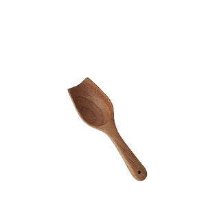 Factory Wholesale Sustainable Teak Wooden Spoon Safe Small Household Cooking Tool Set Dried Fruit Snacks Coffee & Tea
