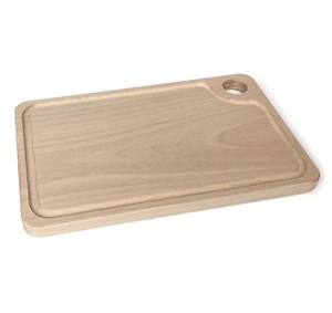 Cutting Board Natural Beech Wood DEMOLLI Design Juice Groove