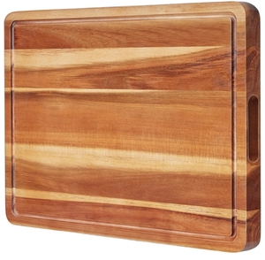 Custom Extra Large Organic Wood Butcher Chopping Block Cutting Board